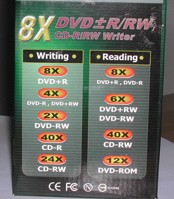 高速刻录体验—讯宜8XDVD Dual