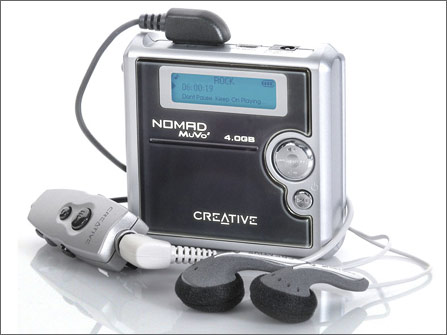 创新Zen Touch硬盘 MP3试用