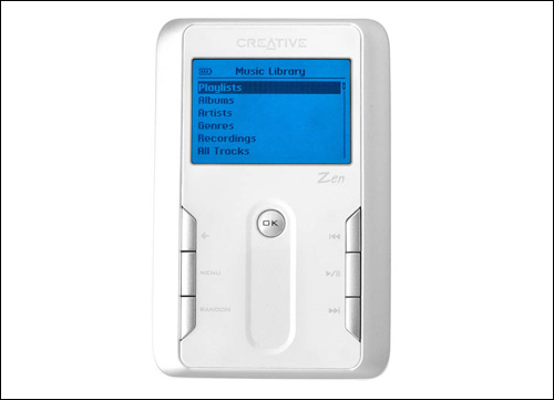 创新Zen Touch硬盘 MP3试用
