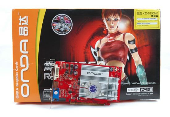 延续9550的经典 9款Radeon X550横向评测