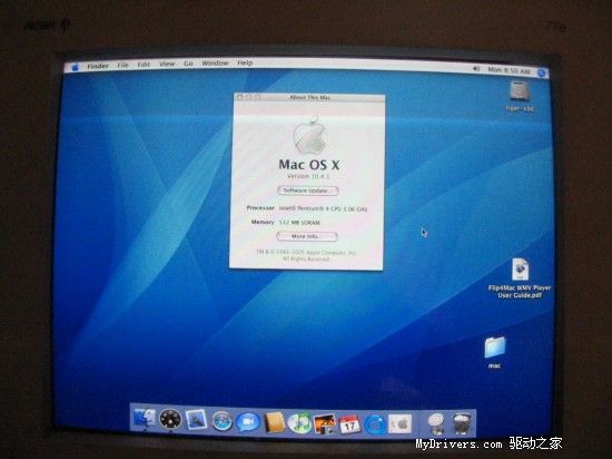 Mac OSX x86详细安装与初步测试