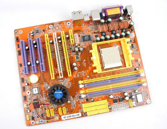 超频专用—梅捷NF4 SLI主板SY-A9NS-GR
