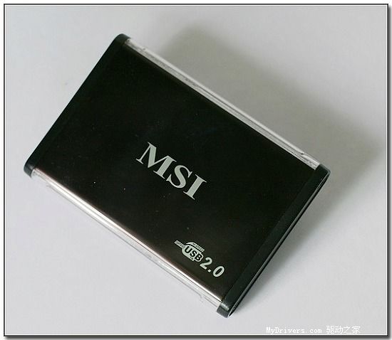 移动硬盘新军－MSI V3移动硬盘详测