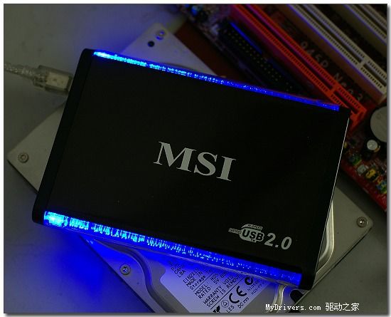 移动硬盘新军－MSI V3移动硬盘详测