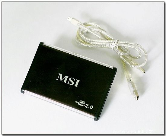 移动硬盘新军－MSI V3移动硬盘详测